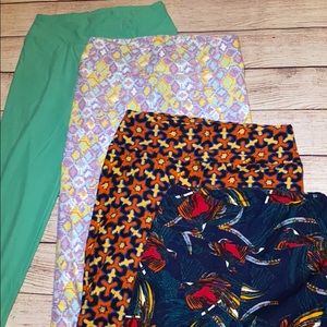 NEW Lularoe Bundle Of OS Leggings